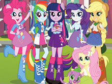 Equestria Girls Find Differences