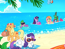 My little Pony Sea Beach Puzzle
