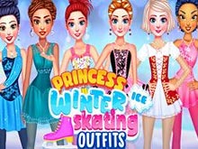 Princess Winter Ice Skating Outfits