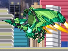Transform! Dino Robot Ptera Green